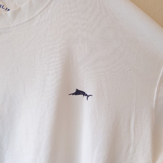 JOE MARLIN Tシャツ　ホワイト　ワンポイント刺繍 メンズのトップス(Tシャツ/カットソー(半袖/袖なし))の商品写真