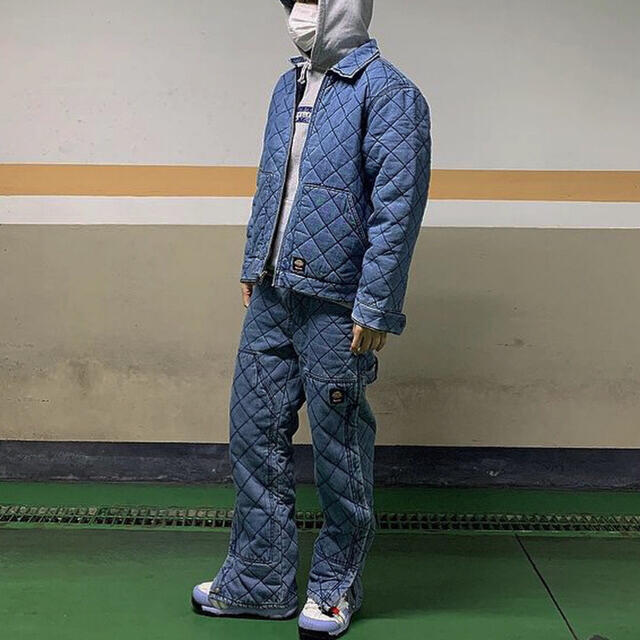 Supreme - dickies quilted work jacketの通販 by suprecycle Supreme - dickies quilted work jacketの通販 by suprecycle