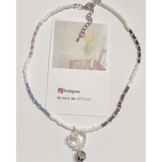 ザラ(ZARA)の新作♡no.123 Heart beads necklace(ネックレス)