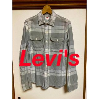 リーバイス(Levi's)の状態良好です！国内正規品　Levi's チェック　コットンシャツ　大き目(シャツ)