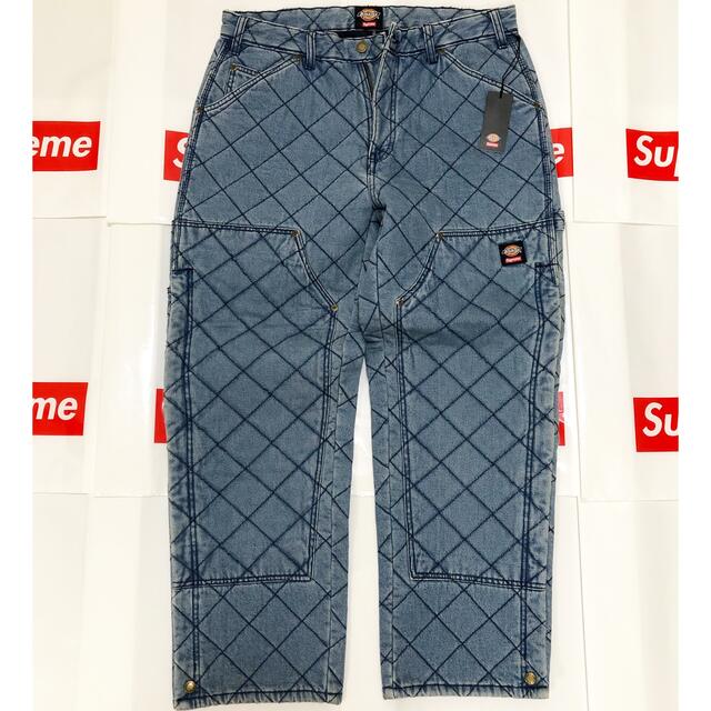 dickies quilted double knee painter pant