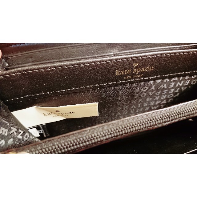kate spade new york(ケイトスペードニューヨーク)の長財布 ラウンドジップ ポップアートチェック WLRU3001 レディースのファッション小物(財布)の商品写真