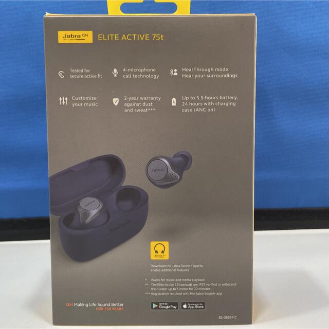 Jabra Bluetooth ワイヤレスイヤホン Elite Active …