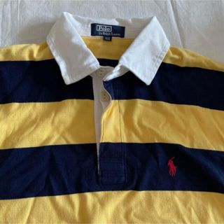 ポロラルフローレン(POLO RALPH LAUREN)のラガーシャツ　　ボーダー　ラルフローレン160新品未使用(Tシャツ/カットソー)