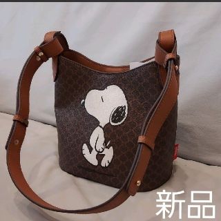 シマムラ(しまむら)の【新品】SNOOPY スヌーピー スクエアショルダーバッグ(ショルダーバッグ)