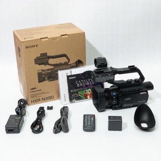 ソニー(SONY)のSONY HXR-NX80 業務用ビデオカメラ 4K(ビデオカメラ)
