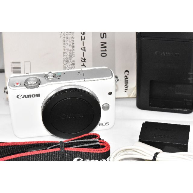 Canon - 取扱説明書付き！　Canon ミラーレス一眼カメラ EOS M10 ボディ