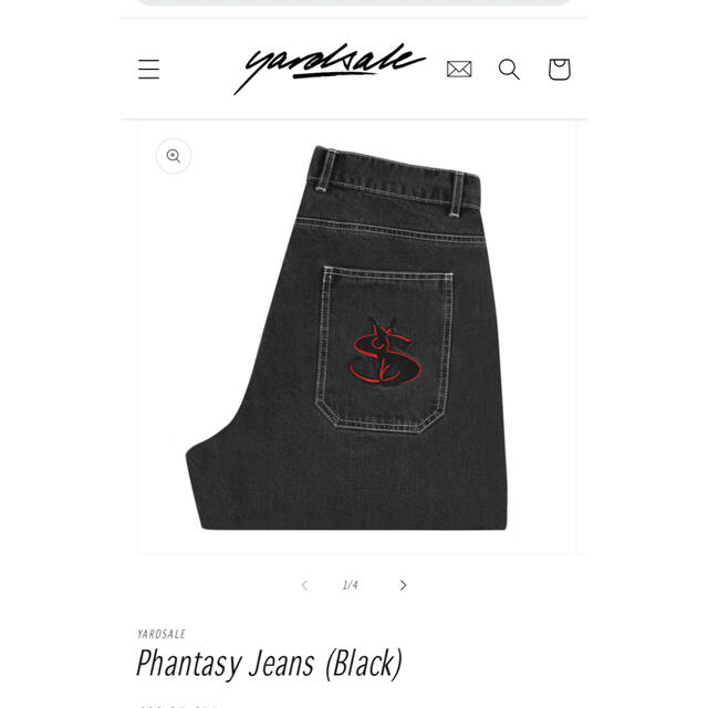 美品 yardsale Phantasy jeans M ヤードセール デニム-