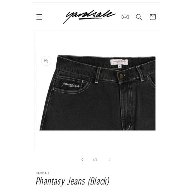 新品 サイズM】YARD SALE Phantasy Jeans ヤードセール | eloit.com