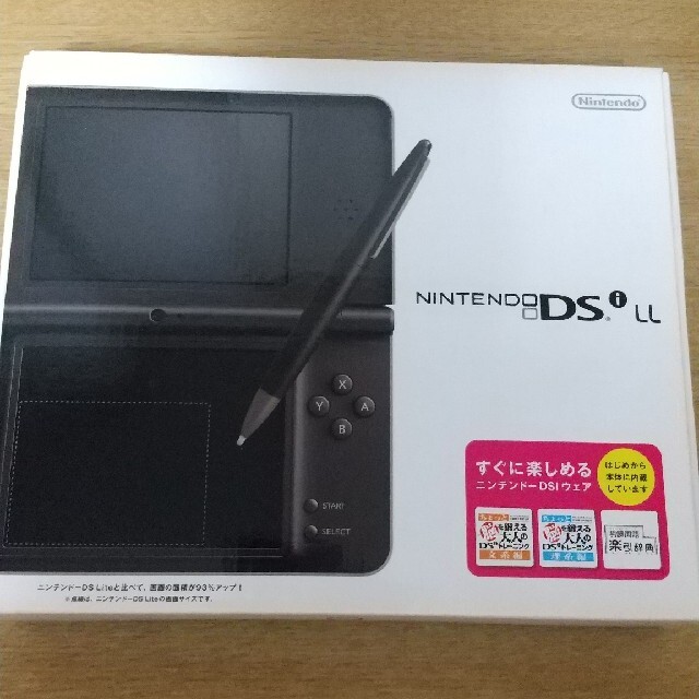 Nintendo DS ニンテンドー DSI LL DARK BROWN エンタメ/ホビーのゲームソフト/ゲーム機本体(携帯用ゲーム機本体)の商品写真