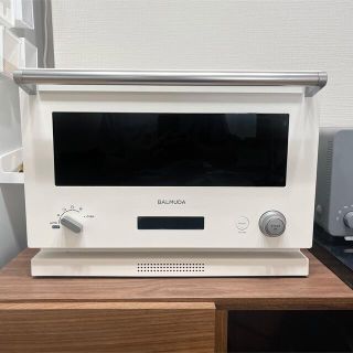 バルミューダ(BALMUDA)のBALMUDA オーブンレンジ　ホワイト　ジャンク品(電子レンジ)