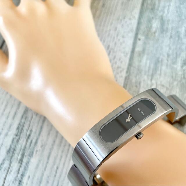 美品】GUCCI グッチ 腕時計 2400S シルバー ブラック-