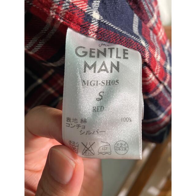 MISTERGENTLEMAN(ミスタージェントルマン)のMISTER GENTLE MAN(ミスタージェントルマン) ネルシャツ S メンズのトップス(シャツ)の商品写真