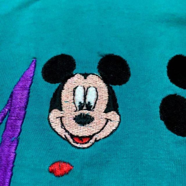 Disney(ディズニー)のヴィンテージ ベルバシーン ディズニー ミッキー Tシャツ USA製 メンズのトップス(Tシャツ/カットソー(半袖/袖なし))の商品写真