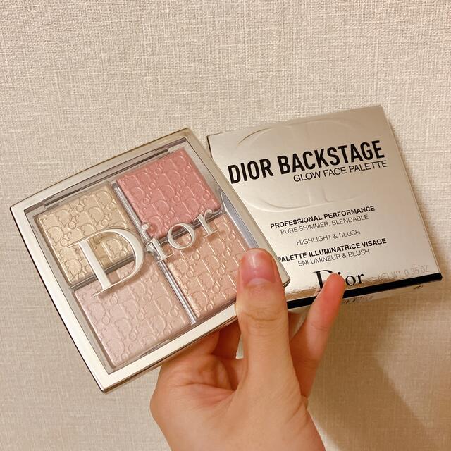 Dior バックステージフェイスグロウパレット004 ローズゴールド