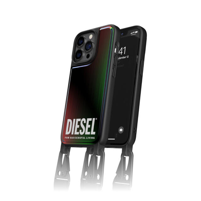 DIESEL(ディーゼル)のdiesel ディーゼル iPhone 13 Pro NECKLACE CASE スマホ/家電/カメラのスマホアクセサリー(iPhoneケース)の商品写真