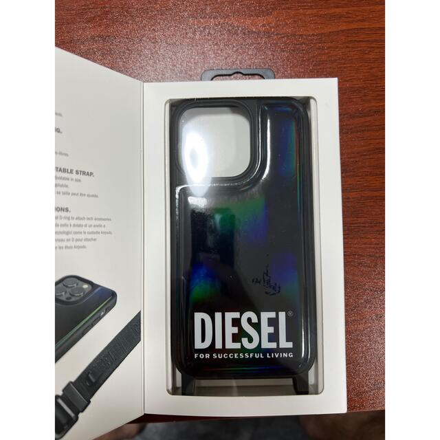 DIESEL(ディーゼル)のdiesel ディーゼル iPhone 13 Pro NECKLACE CASE スマホ/家電/カメラのスマホアクセサリー(iPhoneケース)の商品写真