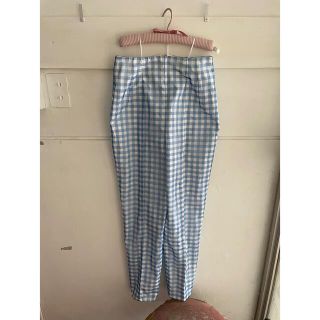 ジルサンダー(Jil Sander)の最終価格🫐8.16JIL SANDER gingham check pants.(カジュアルパンツ)