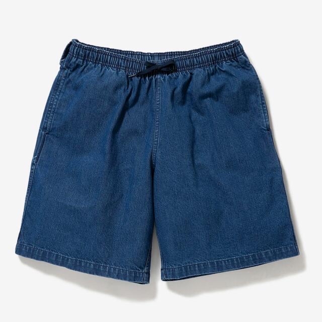 DESCENDANT(ディセンダント)のSHORE COTTON DENIM SHORTS メンズのパンツ(ショートパンツ)の商品写真