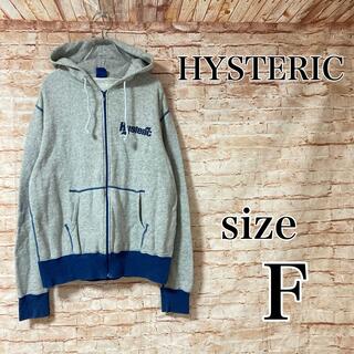 ヒステリックグラマー(HYSTERIC GLAMOUR)のヒステリック hysteric パーカー ジャケット フルジップ ロゴ プリント(パーカー)