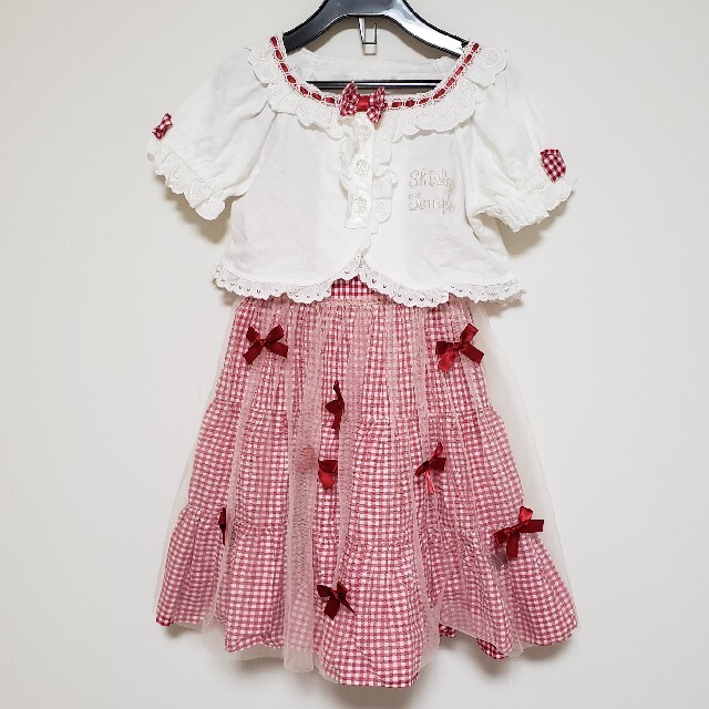 Shirley Temple(シャーリーテンプル)のシャーリーテンプル　110 キッズ/ベビー/マタニティのキッズ服女の子用(90cm~)(ワンピース)の商品写真