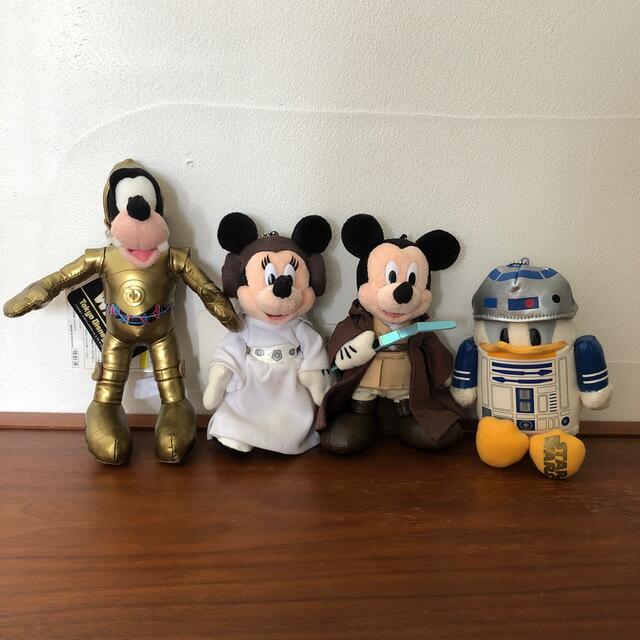 Disney - ※難あり ディズニー スターウォーズ ぬいぐるみバッジ セット ...