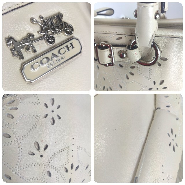 COACH(コーチ)の【レオナママ専用】COACH レザー 2way ショルダーバック レディースのバッグ(ショルダーバッグ)の商品写真