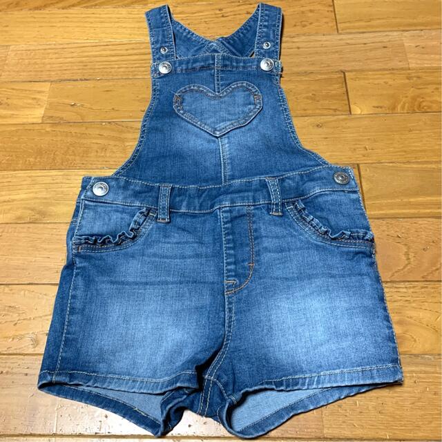 Ｈ＆Ｍ　サロペット デニム オーバーオール　つなぎ　92㎝ キッズ/ベビー/マタニティのキッズ服女の子用(90cm~)(その他)の商品写真