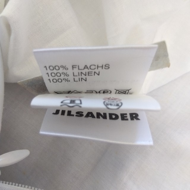 【JILSANDER】新品タグ付き リネン100% スカート S 6