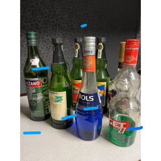 カクテル用八本セット売り(リキュール/果実酒)