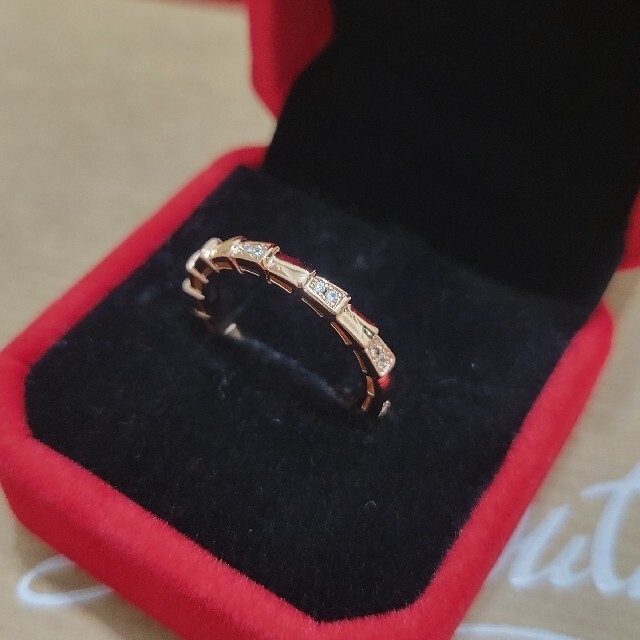 S925 ピンクゴールドリング 指輪 レディースのアクセサリー(リング(指輪))の商品写真