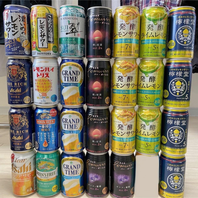 アサヒ(アサヒ)のアルコール 28缶 ビール チューハイ ノンアル 発泡酒 詰め合わせ 食品/飲料/酒の酒(ビール)の商品写真