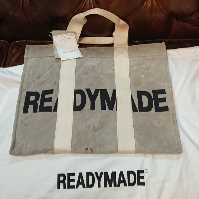 READYMADE EASY TOTE LARGE WHITE BAG | sweatreno.com