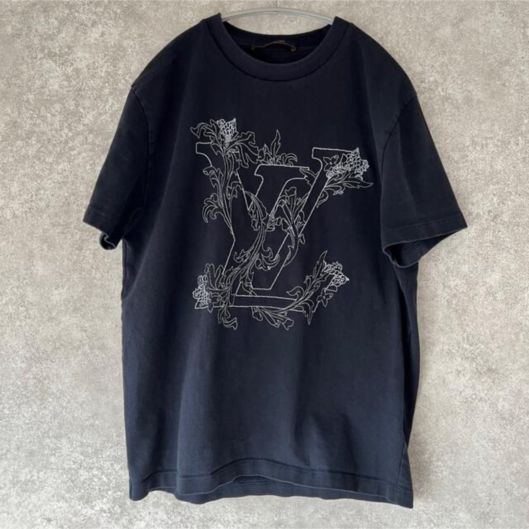 ルイヴィトン 刺繍 ロゴ Tシャツ S ルイヴィトン 刺繍 ロゴ Tシャツ S