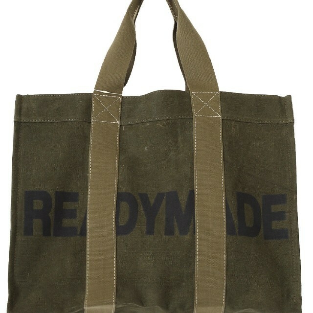 READYMADE(レディメイド)のREADYMADE EASY TOTE LARGE GREEN BAG メンズのバッグ(トートバッグ)の商品写真