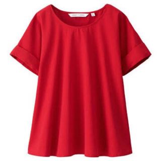 ユニクロ(UNIQLO)の[新品・未使用]ユニクロ　lemarie 半袖ブラウス(シャツ/ブラウス(半袖/袖なし))