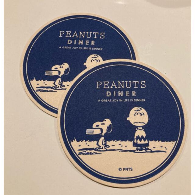 SNOOPY(スヌーピー)のpeanuts diner★コースター★スヌーピー エンタメ/ホビーのおもちゃ/ぬいぐるみ(キャラクターグッズ)の商品写真