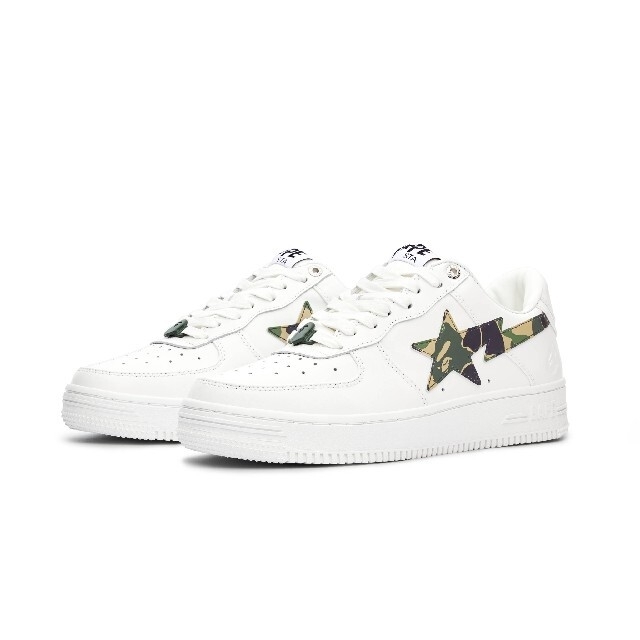 専用GREEN26、26.5、27.5　3足BAPE STA WHITE ABC