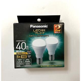パナソニック(Panasonic)のパナソニック LEDプレミア電球　小形電球40形(蛍光灯/電球)