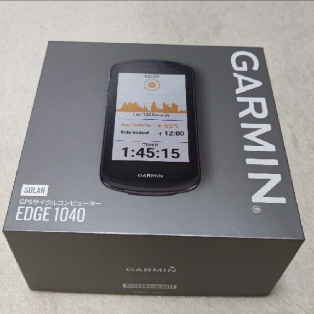 GARMIN Edge 1040 ソーラー充電対応版 日本語版 保証有りスポーツ/アウトドア