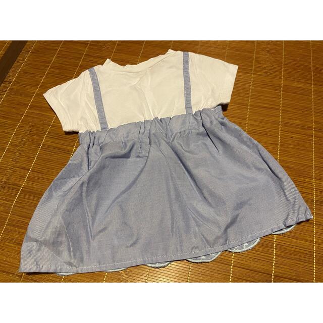 女の子半袖(80cm) キッズ/ベビー/マタニティのベビー服(~85cm)(Ｔシャツ)の商品写真