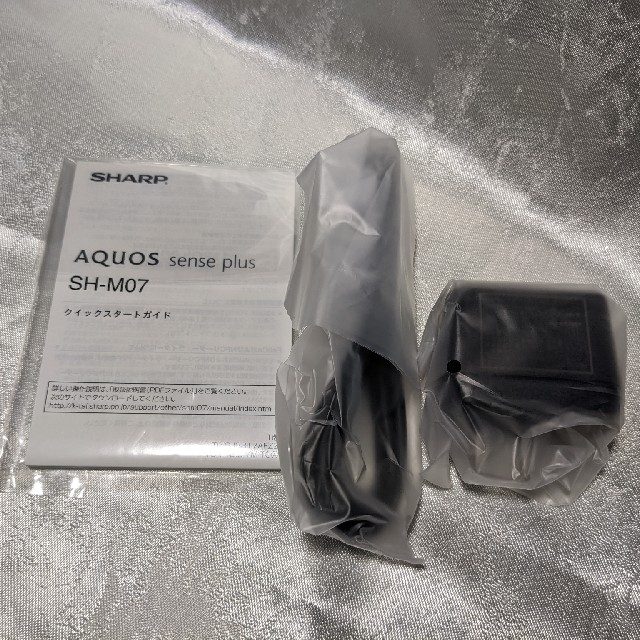 SHARP  AQUOS Sense plus SH-M07 ブラック