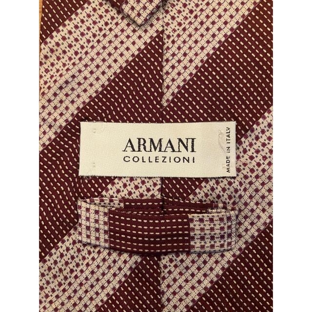 ARMANI COLLEZIONI(アルマーニ コレツィオーニ)の【送料込】アルマーニコレツォーニ　ネクタイ　小物　スーツ　ビジネス　ハイブランド メンズのファッション小物(ネクタイ)の商品写真