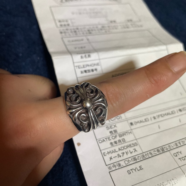 Chrome Hearts(クロムハーツ)のChrome hearts KEEPER RING US10号 (日本約20号) メンズのアクセサリー(リング(指輪))の商品写真