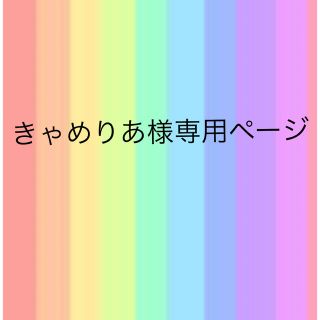 きゃめりあ様専用ページ(その他)