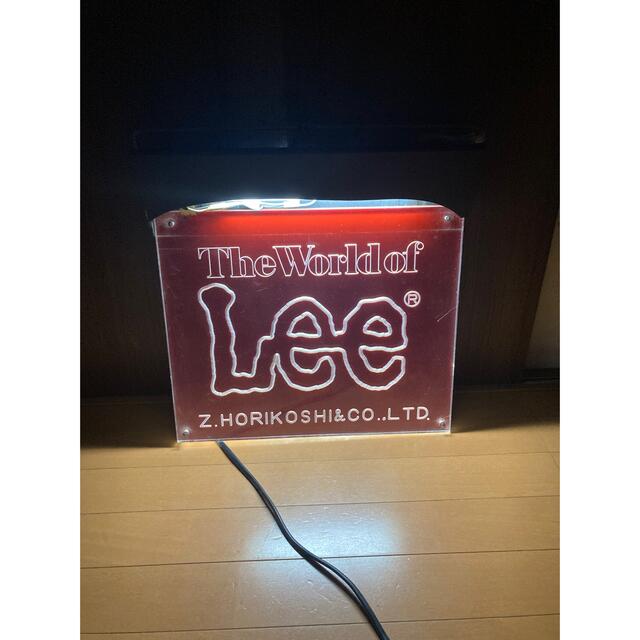 Lee リー ストアーディスプレイ電飾看板 照明器具 すぐったレディース