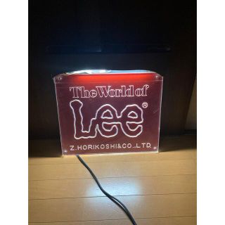 リー(Lee)のLee リー ストアーディスプレイ電飾看板 照明器具(店舗用品)