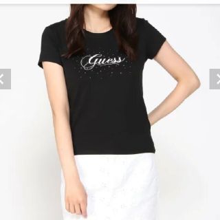 ゲス(GUESS)の【Sサイズ】Guess Tシャツ 黒(Tシャツ(半袖/袖なし))