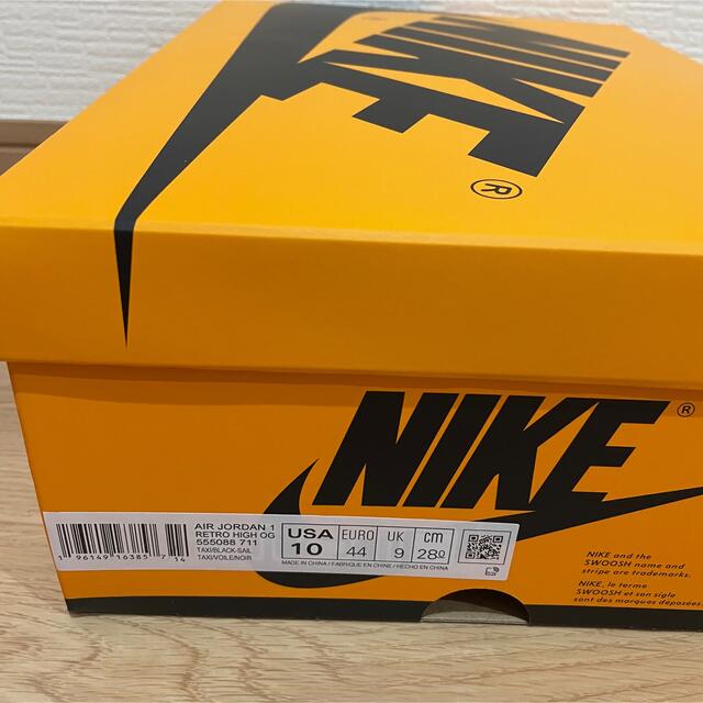 28cm NIKE AIR JORDAN 1 OG TAXI 国内正規 2