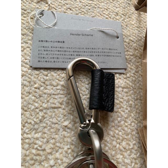 ウォレット Hender カラビナ キーリング ブラックの通販 by born
